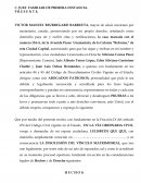 Ejemplo de expediente de divorcio necesario