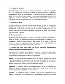 Conceptos de nutrición e higiene