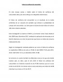 Índice de confianza del consumidor