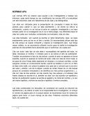 LAS NORMAS APA se crearon