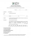 Informe extemporaneo