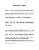 Sociedad en valores