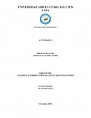 Análisis e interpretación de los estados financieros