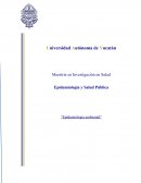 Epidemiologia ambiental. el estudio