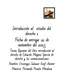 Introducción al estudio del derecho