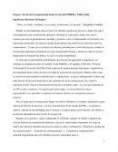 El nuevo Ensayo; El arte de la comunicación desde la vista del PMBOK y Pablo Lledó