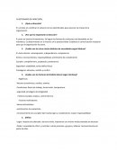 Cuestionario de Direccion para la casa