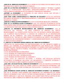 ¿Que es el derecho economico?