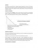 La cantidad de mercancías que los individuos adquieren depende de su precio en el mercado. Mientras mayor sea el precio de un artículo, si todo permanece constante