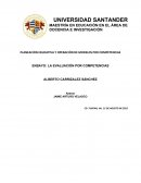 MAESTRÍA EN EDUCACIÓN EN EL ÁREA DE DOCENCIA E INVESTIGACIÓN ENSAYO COMPETENCIAS