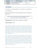 A violencia y la agresividad en el ser humano, ¿son innatas o son adquiridas?