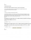 Ejercitación de transformaciones lineales