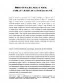 Macro, micro, meso psicoterpia