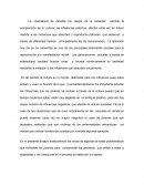 La importancia de estudiar los rasgos de la sociedad permite la comprensión de su cultura