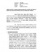 Alegato de defensa - sustraccion de menor