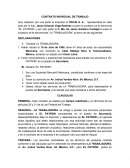 Como es que se da un Contrato individual de trabajo