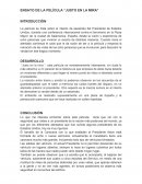 ENSAYO DE LA PELÍCULA “JUSTO EN LA MIRA”