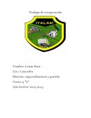 Trabajo de recuperación emprendimiento y gestión