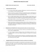 PROBLEMA CENTRAL DEL CASO (Se obtiene del análisis causa/efecto de los Problemas)