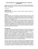 HÁBITOS ALIMENTICIOS Y FACTORES DETERMINANTES EN LA POBLACIÓN UNIVERSITARIA