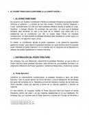 EL PODER TRIBUTARIO CONFORME A LA CONSTITUCIÓN