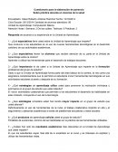 Cuestionario para la elaboración de ponencia Sobre práctica docente en ciencias de la salud