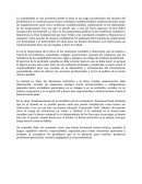 La contabilidad es una profesión donde la ética es un rasgo característico del carácter del profesional