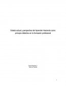 Estado actual y perspectiva del Aprender Haciendo como principio didáctico en la formación profesional