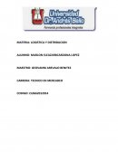 LOGISTICA Y DISTRIBUCION. TECNICO EN MERCADEO