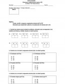 Evaluación de Matemáticas: Números y operaciones hasta el 50