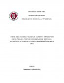 UNIDAD DIDACTICA DE LA MATERIA DE EXPRESION DIRIGIDO A LOS ESTUDIANTES DEL INSTITUTO UNIVERSITARIO DE TECNOLOGIA ANTONIO JOSE DE SUCRE DE LA ESPECIALIDAD DE DISEÑO DE OBRAS CIVIL