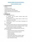 SUPUESTO GENERAL PARA EDUCACIÓN INFANTIL: HÁBITOS, EXPRESIÓN Y JUEGO