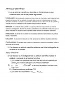 ARTICULO CIENTÍFICO.