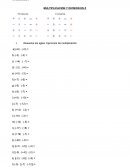 MULTIPLICACION Y DIVISION EN Z