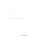 ANALISIS PUNTUAL DE LA VIDA COTIDIANA DE LOS GRUPOS ESCOLARES.