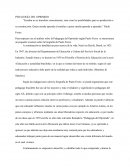 LA PEDAGOGÍA DEL OPRIMIDO