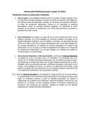 Informe sobre planificación anual