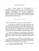 MODELO DE CONTRATO DE DEPÓSITO