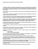 Derechos Humanos Examen
