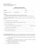Prueba de lectura ¿Dónde estás Constanza?