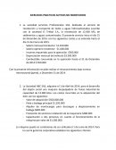 EJERCICIOS PRACTICOS ACTIVOS NO MONETARIOS