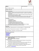 MDRH V Sesión: Análisis Coyuntural