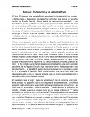 Ensayo de los demonios de la señorita pryme