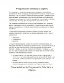 Programación orientada a objetos . Es un paradigma y modelo de la programación, usada por la comunidad de programadores