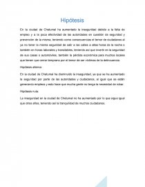 Factores que influyen y consecuencias que afectan en el aumento de la inseguridad en las colonias de Chetumal de 2014 a 2015. Página 11