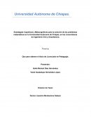 Estrategias Cognitivas y Metacognitivas para la solución de los problemas matemáticos