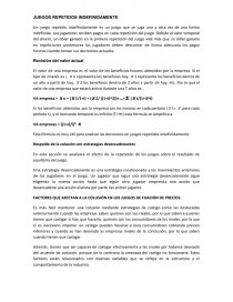 JUEGOS REPETIDOS INDEFINIDAMENTE. Página 1