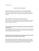 La importancia de la prospectiva.