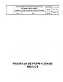 PROCEDIMIENTO DE INSTALACION DE GAENA EN CONSTRUCCION