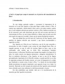 ¿Cuál es el papel que ocupa la memoria en el proceso del conocimiento de Dios?